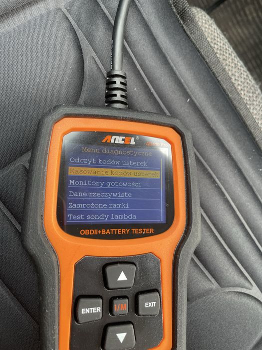 Nowy tester/skaner diagnostyczny samochodu, akumulatora Ancel AD410Pro