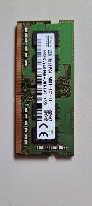 DDR4 Sk hynix  1R-16 2GB 2400