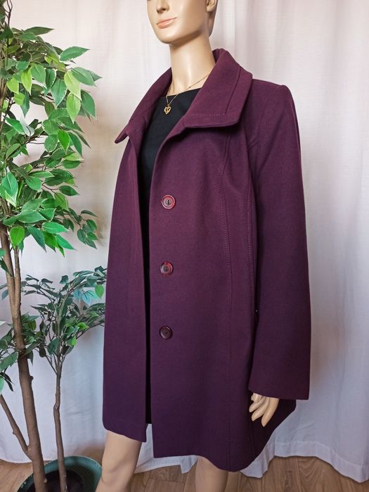 Sg Elegancki  płaszcz, damski 50 , 52 XXXL duży damski płaszc