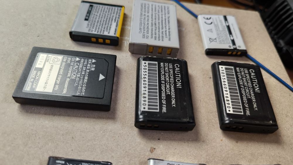 Baterias máquina fotográfica Nikon Canon Sony Samsung Olympus Fujifilm