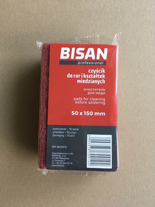 Bisan czyścik do kształtek i rur miedzianych