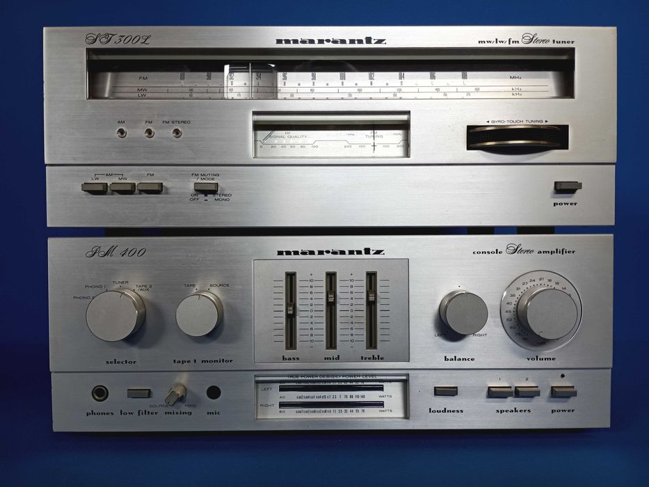 amplificador MARANTZ PM 400  + tuner MARANTZ ST 300L