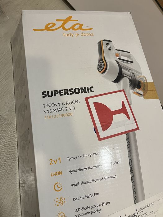 Odkurzacz bezprzewodowy ETA SuperSonic Basic