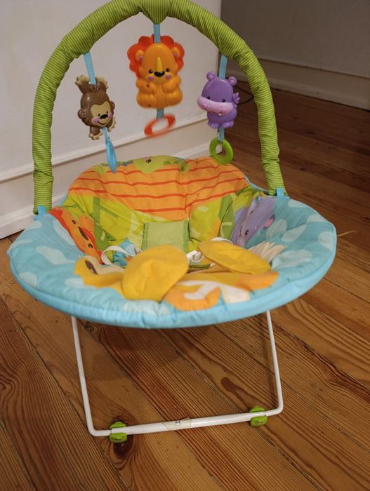 Cadeira baloiço bebe fisher price