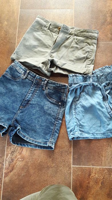 Spodenki komplet 3 szt bawełna 146-152