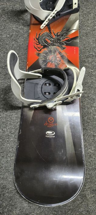 Deska snowboardowa 140 cm DRAGON+ wiązanie S/M