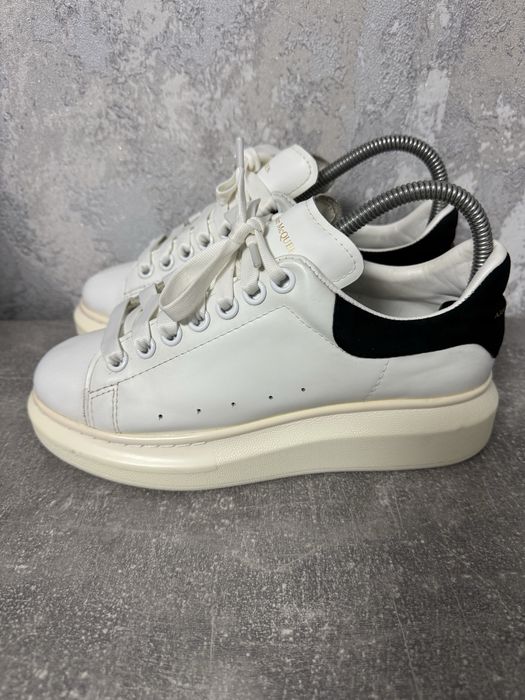 Кеди кросівки шкіряні Alexander McQueen  100% оригінал