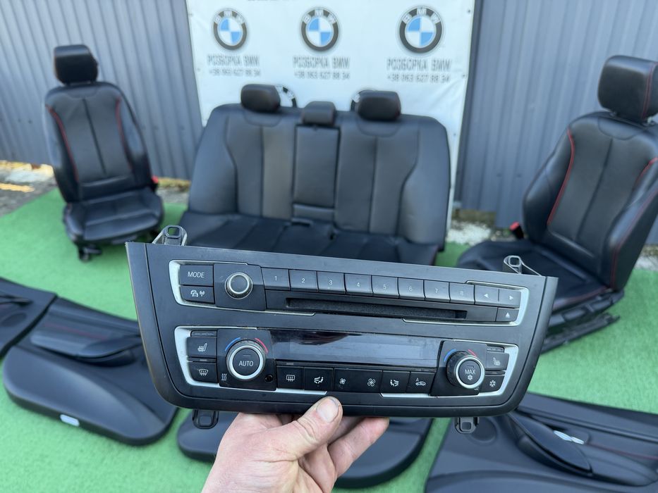 Салон рекаро спорт bmw f30 м пакет індивідуал шкіра підігрів.