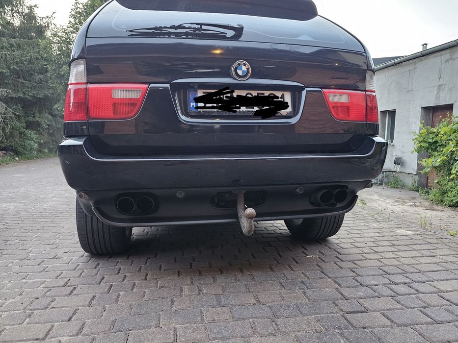 BMW X5 E53 4.4 v8 LPG m62b44 brązowe skory el. sporty czarny sufit  android