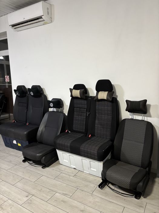 Сидіння пасажира подвійне двойка до Sprinter w906 / crafter