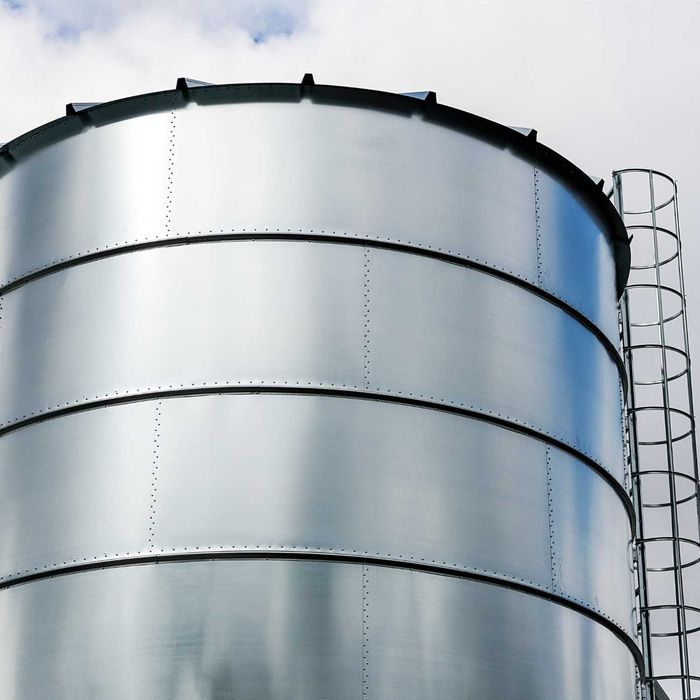 Silosy zbożowe Silosy płaskodenne z blachy ocynkowanej 10t 100t 2000t