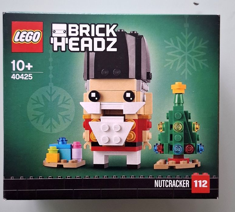 Świąteczne LEGO® 40425 BrickHeadz - Dziadek do orzechów