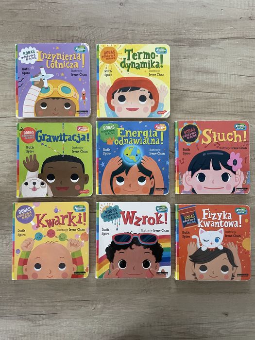 Bobas odkrywa naukę. Kwarki, Grawitacja, Wzrok, Słuch, Fizyka itp