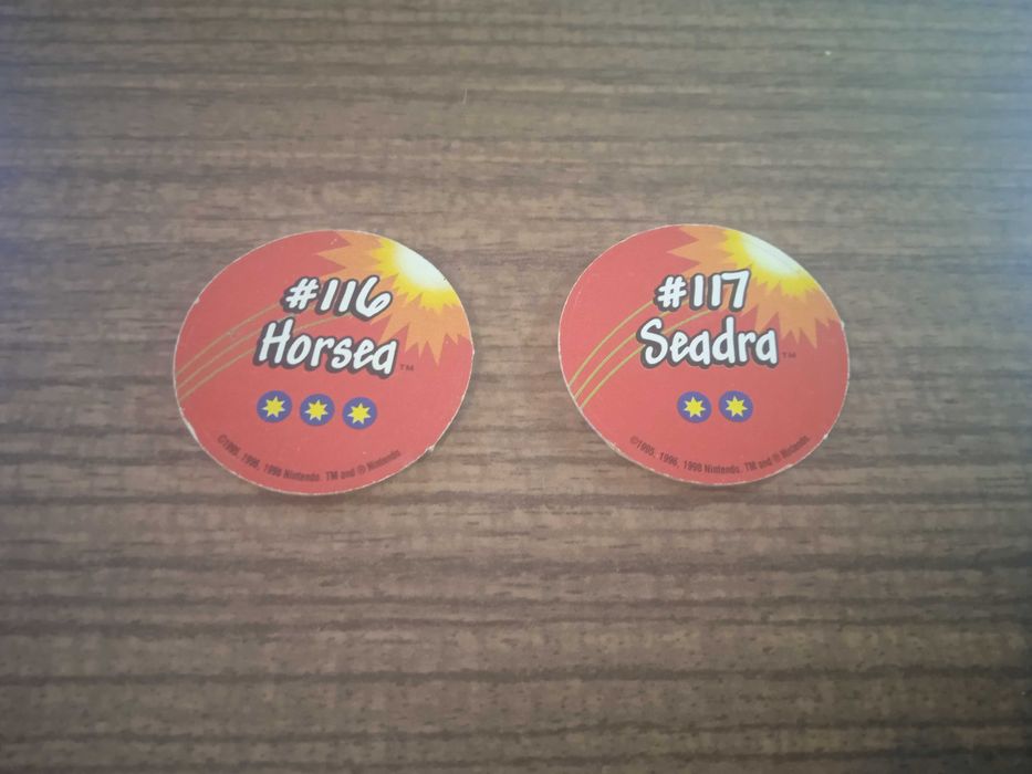 Pokémon Figuras Horsea e Seadra