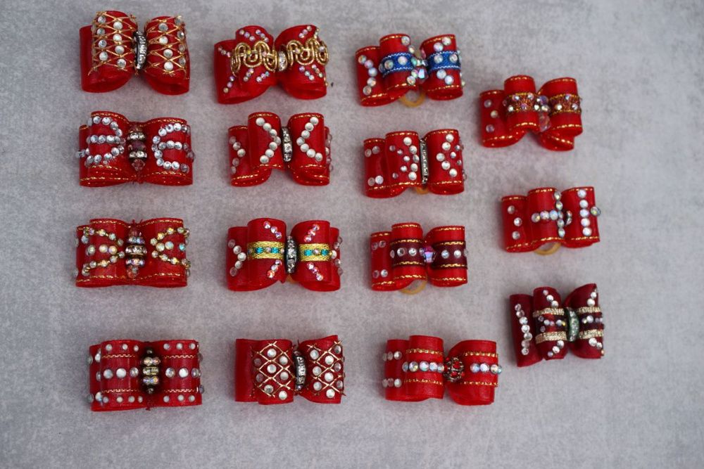 Kokardki ręcznie wykonane