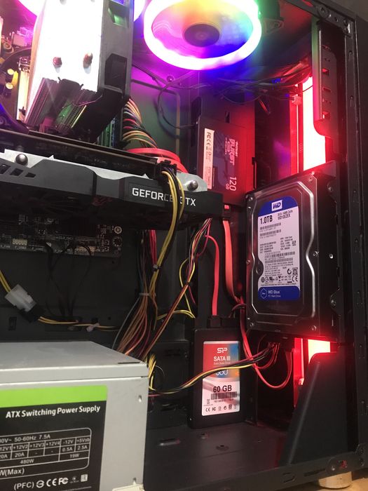 Игровой ПК i7-4790, GTX 1060 6gb. ОЗУ 16gb. SSD, HDD