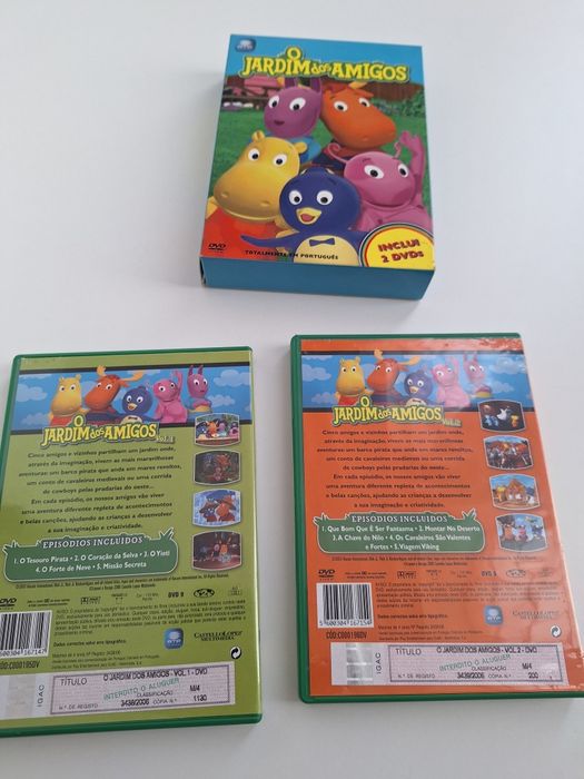 4 Dvd para crianças