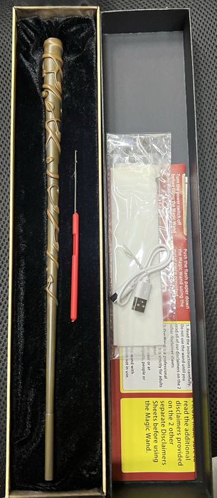 Чарівна паличка з вогнем «Гаррі Поттер» (стріляє вогнем)