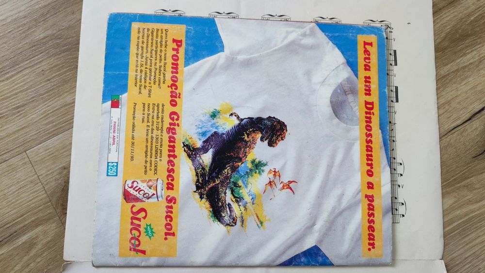 Caderneta de cromos - Dinosaurs - Panini