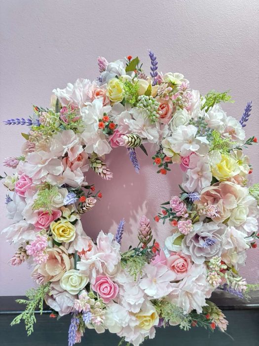 Декор Пасхальні віночки кошики