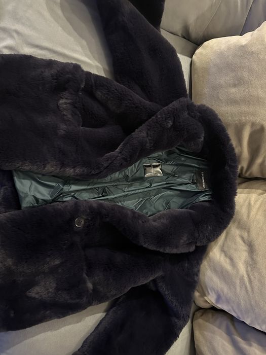 NEW Женская Шуба Шубка Полушубок Мех Хутро Emporio Armani SIZE(M-L)