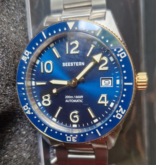 Zegarek Seestern, wr 200, automatic