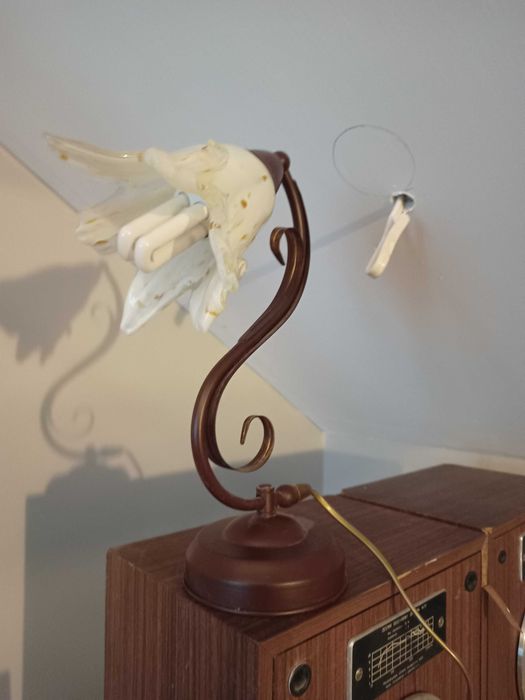 lampa wisząca plus lampka stojąca (komplet)