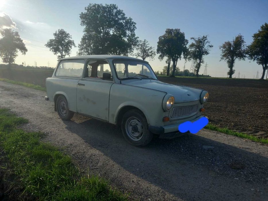 trabant 601, dwusów, zarejestrowany