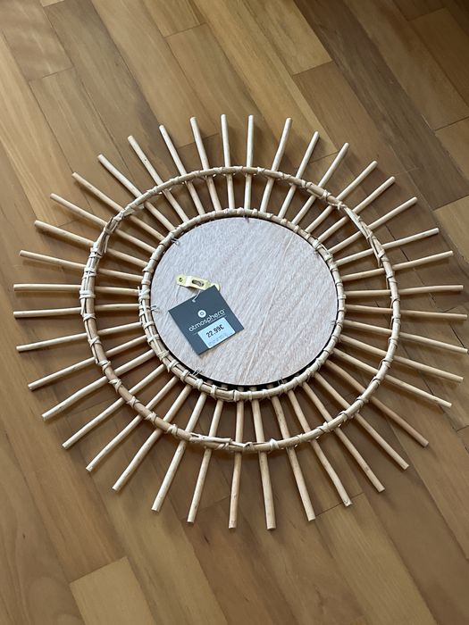 Espelho palha 58cm