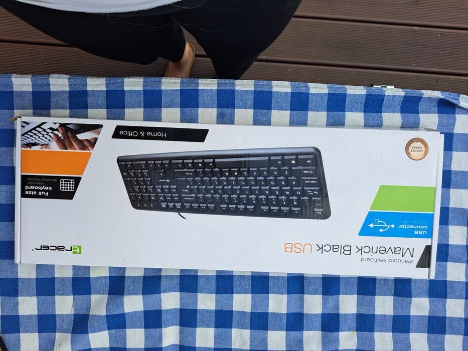 Klawiatura Tracer Moverick Black USB