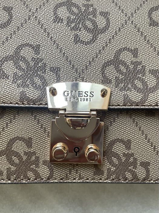 Сумка Guess Eliette Лого Латте оригінал
