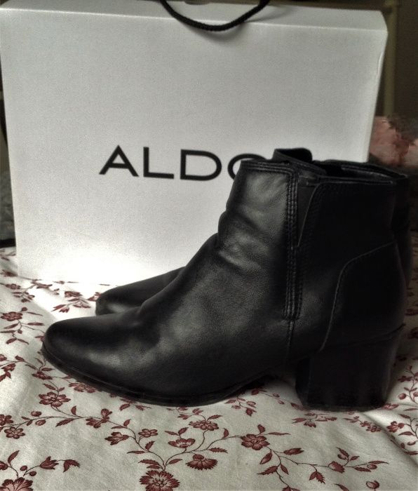 Botas pele pretas ALDO