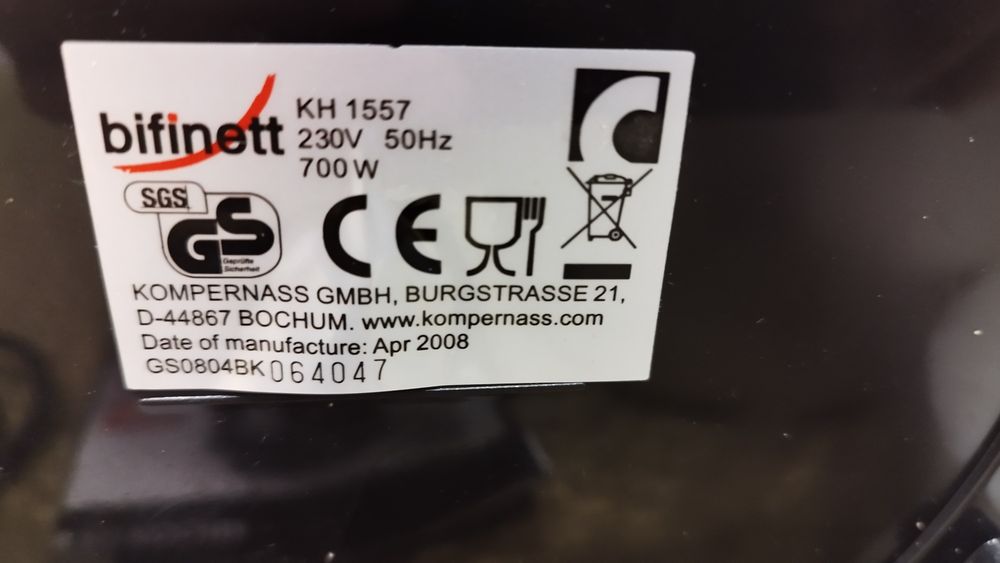 Cozedor de Arroz Bifinett KH 1557