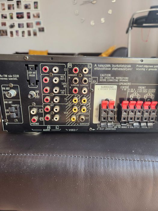 Wieża amplituner Technics sa ax 540 i cd sl pg370a