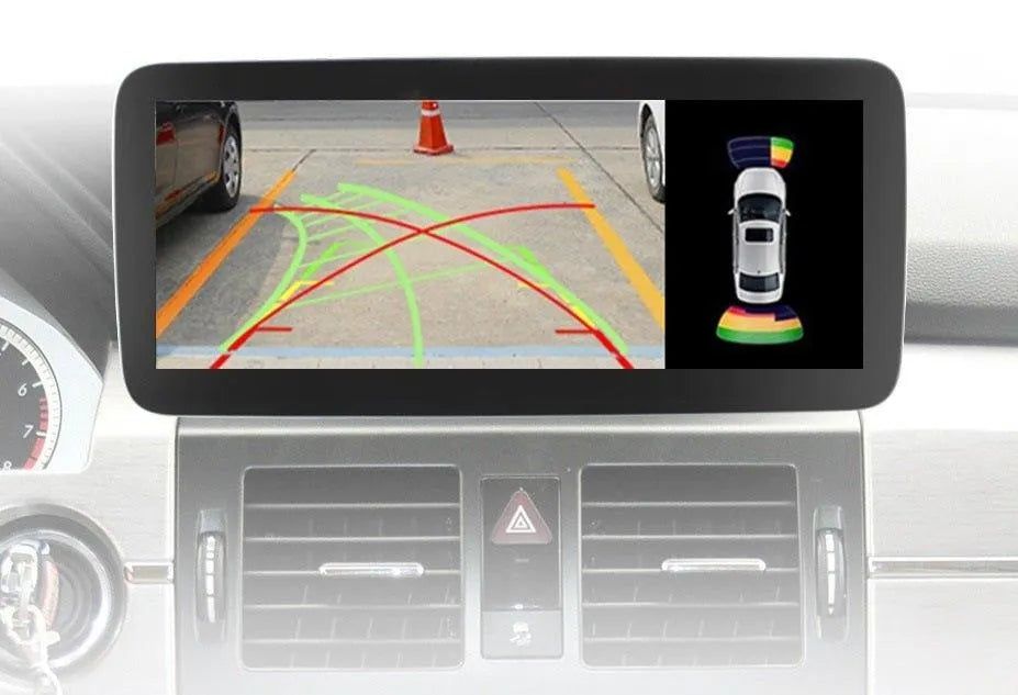 Ekran Radio 10.25" CarPlay Android Auto Navi Mercedes GLK 2008–2015 PL