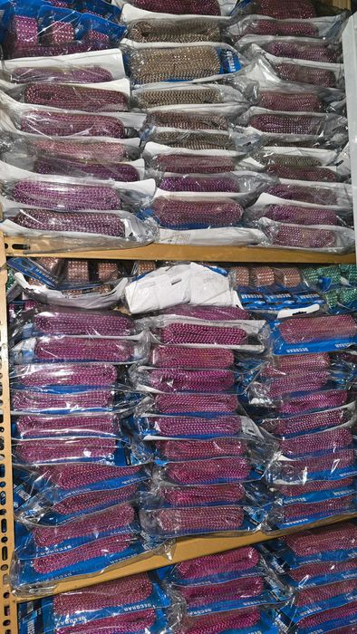 Lote de Fita de brilhantes, Jarda para trabalhos manuais novas na embalagem, revenda