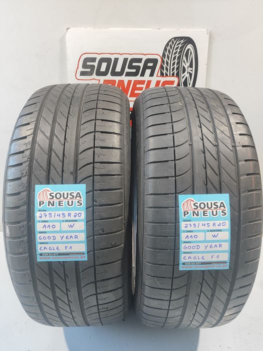 2 pneus semi novos 275-45R20 Good year - Oferta dos Portes