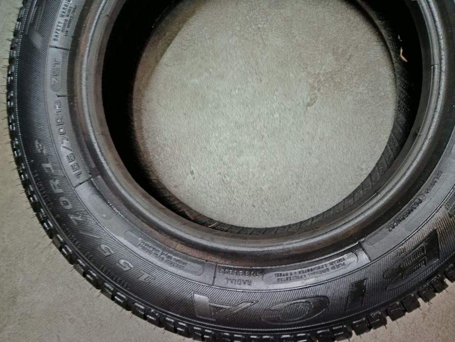Sprzedam opony letnie używane 155/70/13 Dębica, JAK NOWE 2szt