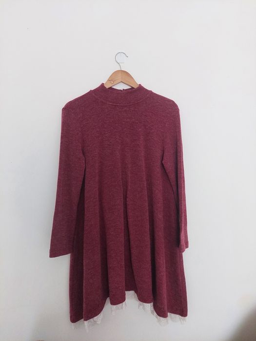 Vestido bordeaux Hunny