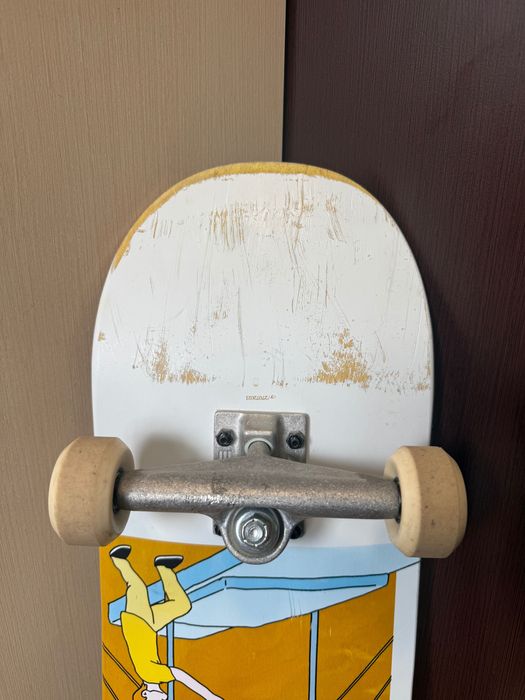 Deskorolka biała używana