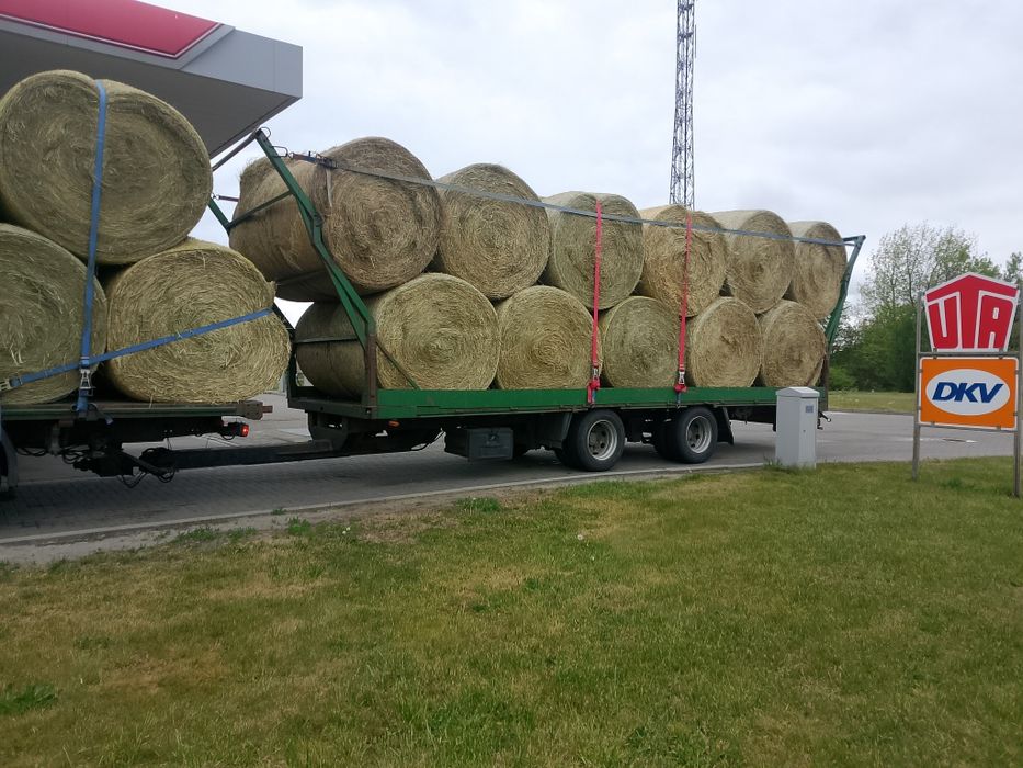 Siano słoma sianokiszonka transport całe podlaskie