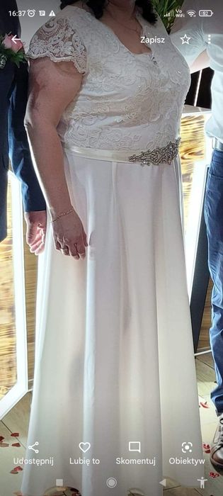Suknia ślubna rozmiar 54