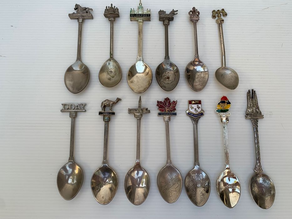 Lindas colheres de coleção , Souvenir , Lembrança