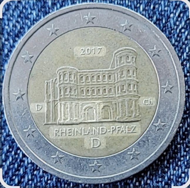 Moeda 2€, Alemanha 2017