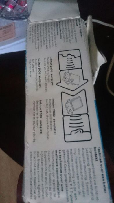 Niania elektr.Czujnik mama dziecko na baterie