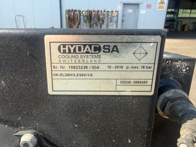 HYDAC chłodnica olejowa dużą napęd wentylatora 24 volt 960mmx475mm