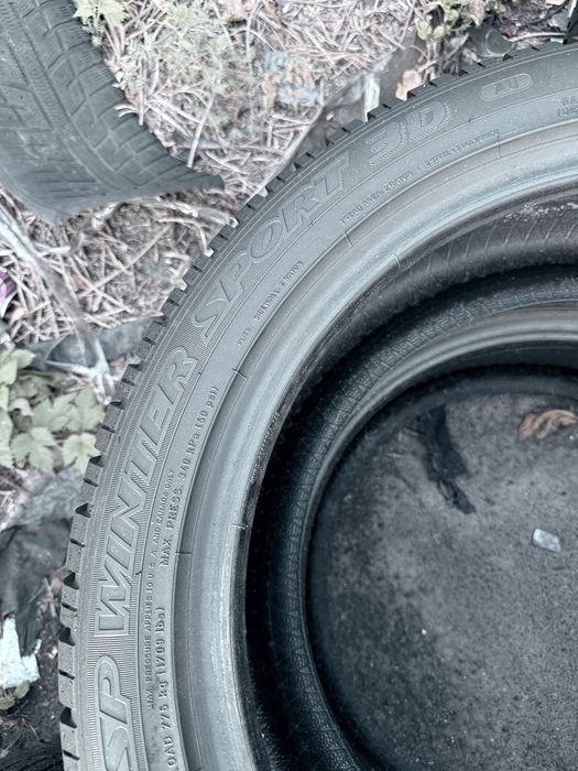 225 50 18 Dunlop Winter Sport 3D 85% 2024 Шини Зима