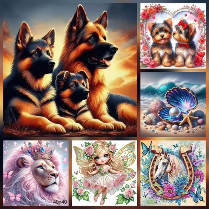 Алмазна вишивка/ мозаїка