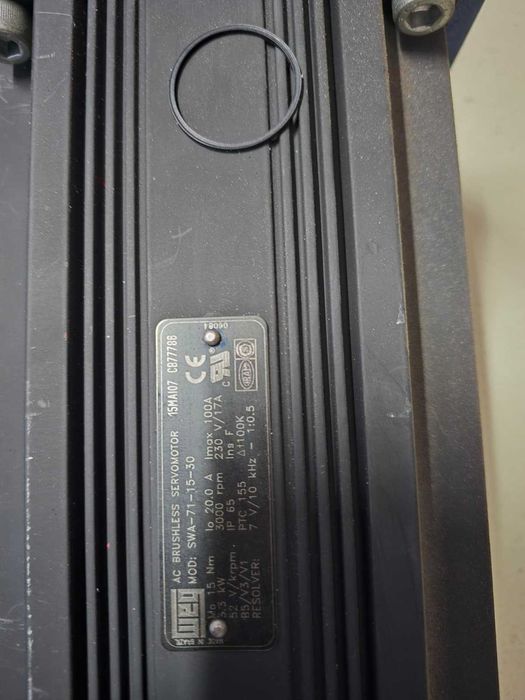 Servo drive + servo motor WEG – Conjunto completo