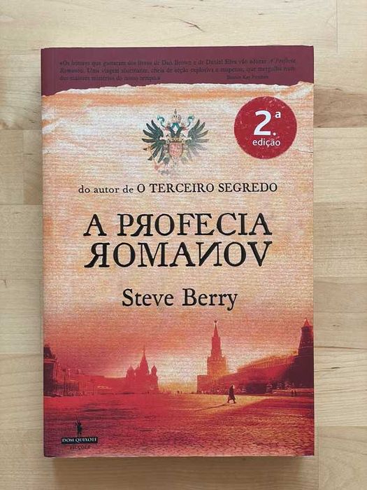 Livro A Profecia Romanov - Steve Berry